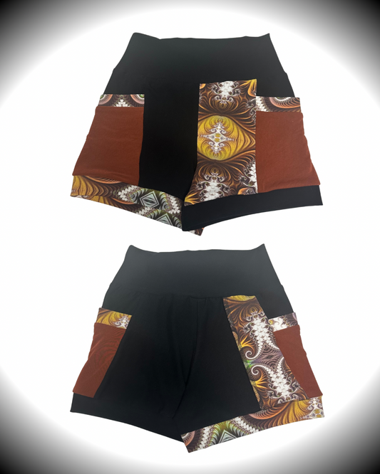 Ember (M) Pocket Shorts - TeraFractal