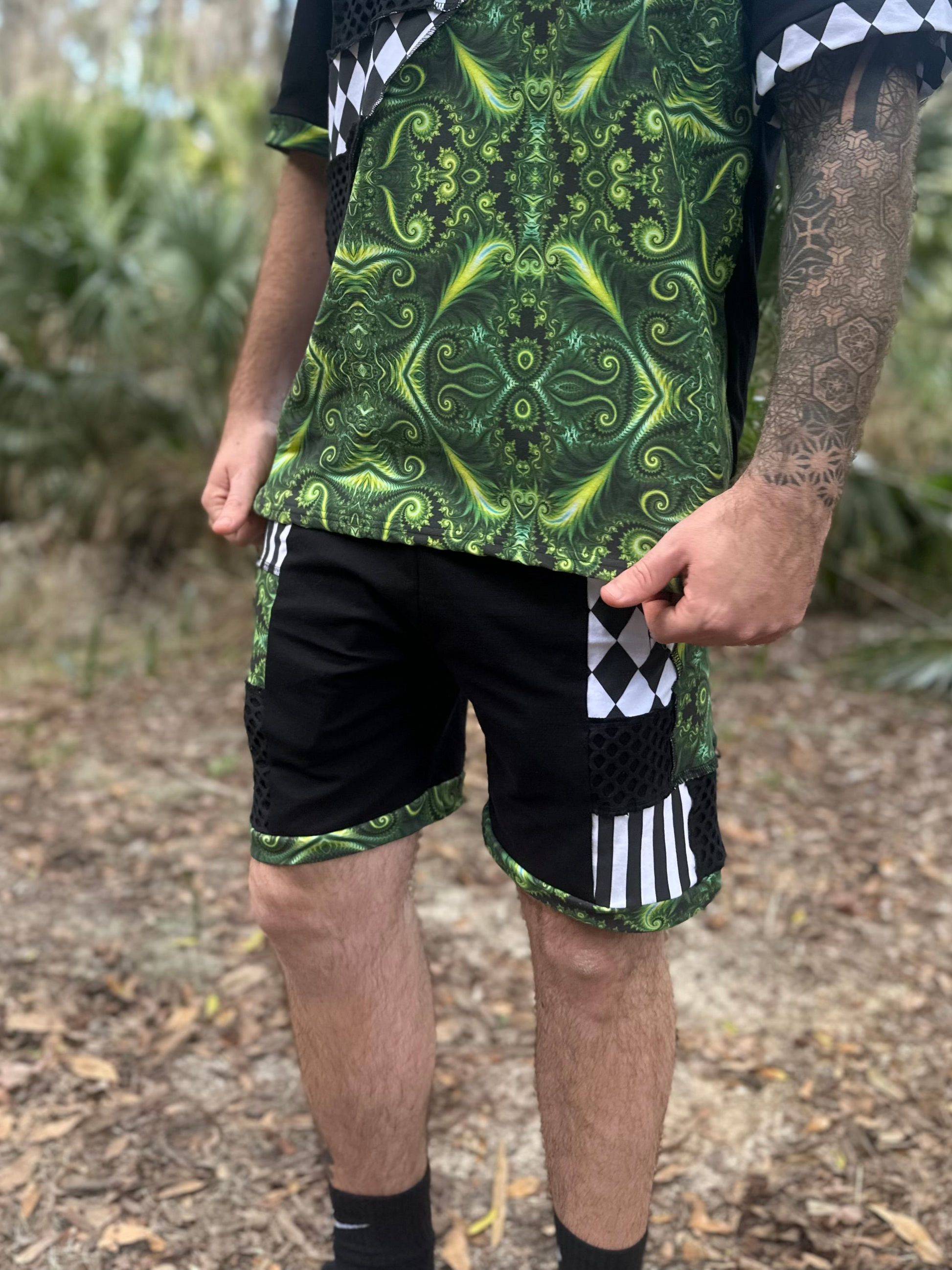 MTO Shorts with Zipper Pockets - TeraFractal