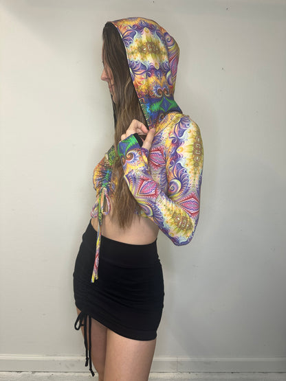 Sherbet (MD) Cinched Long Sleeve Top