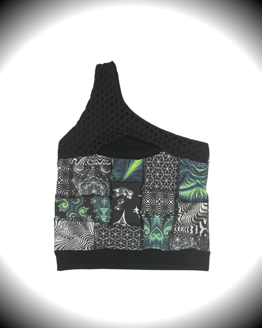 Vexel (S) Patchwork Tank Top - TeraFractal