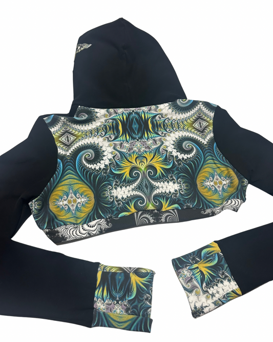 (L) Hooded Shrug