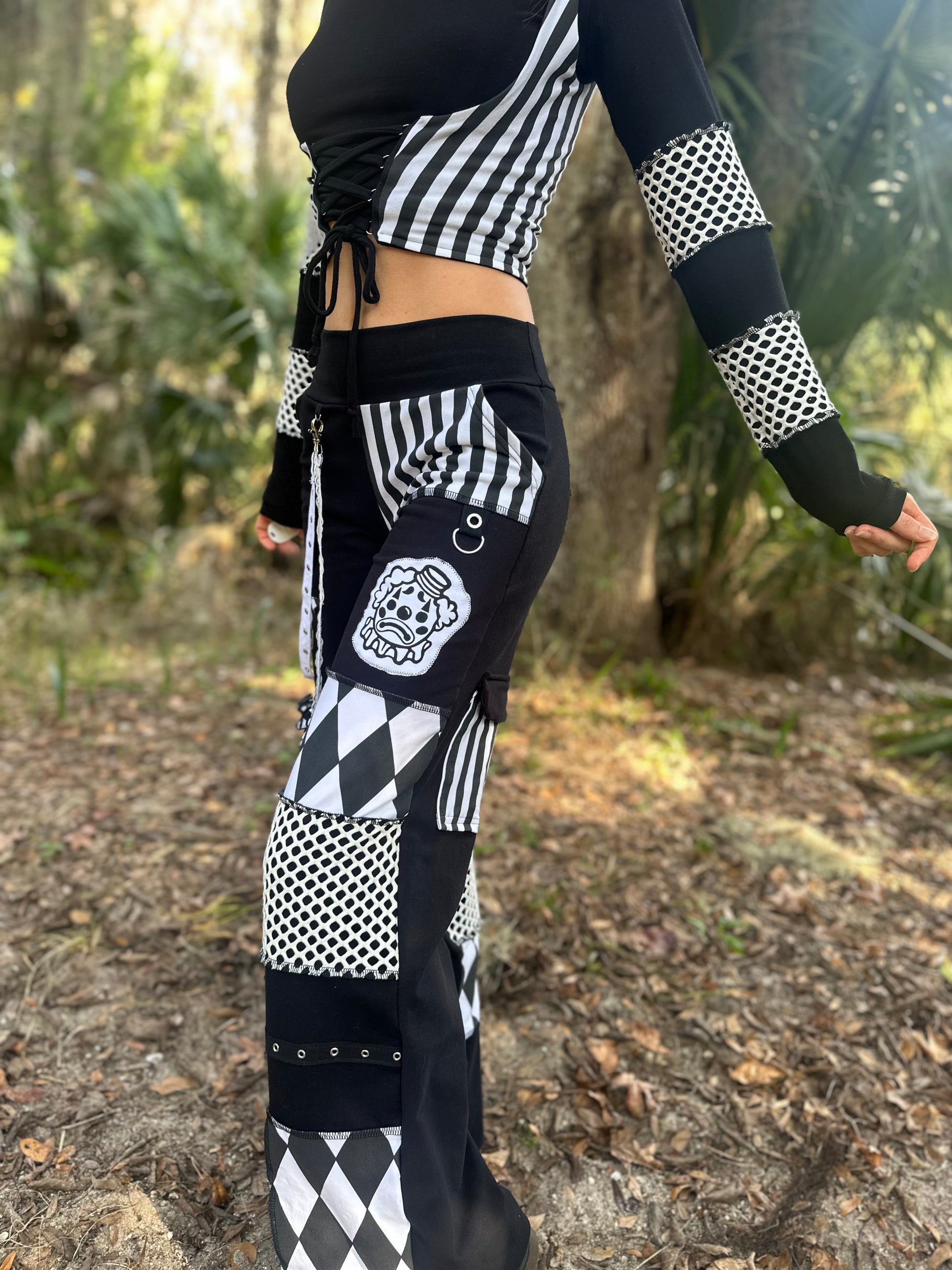 Circus Freak (M) Cargo Pants - TeraFractal