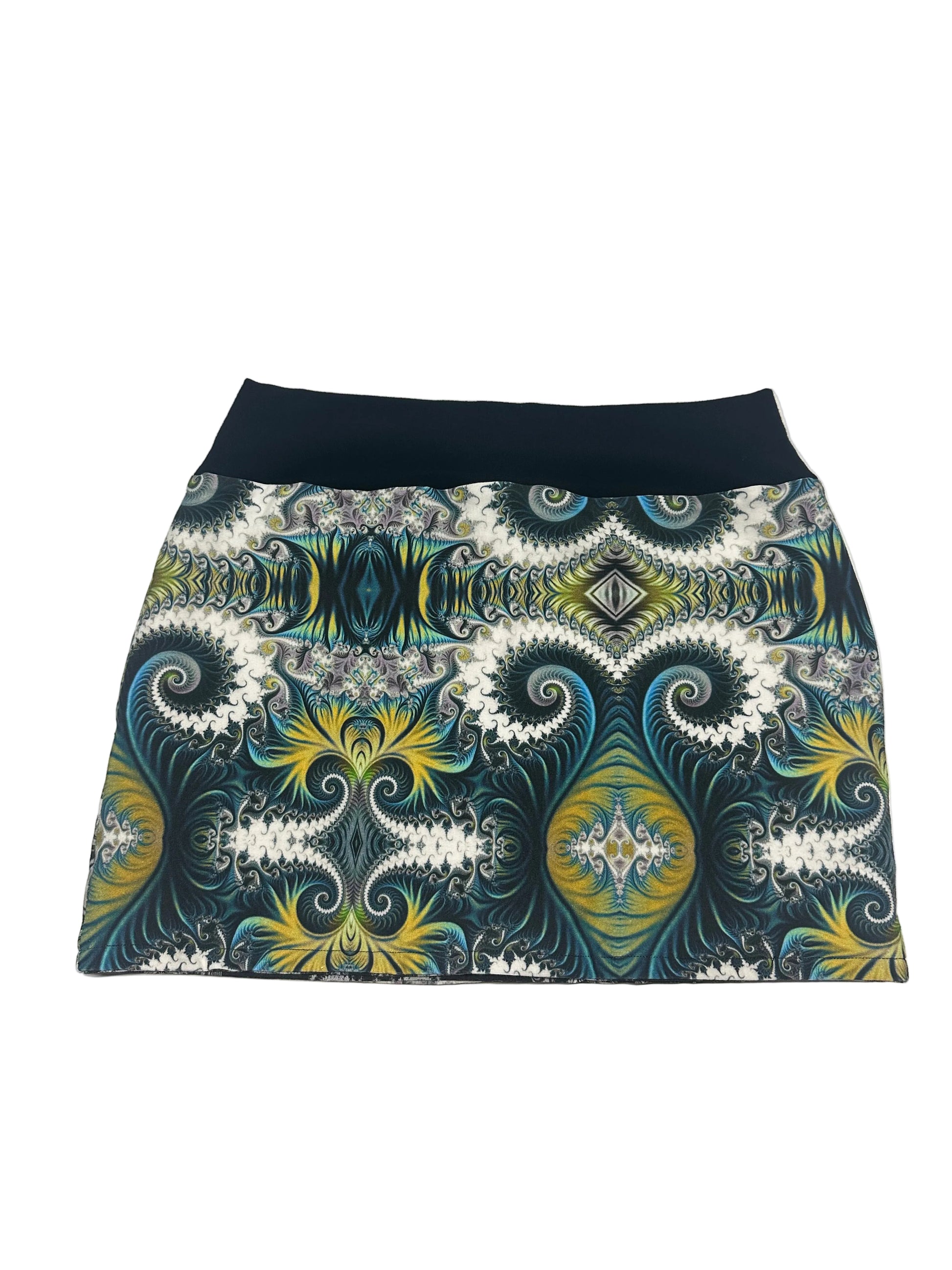 (L) Reversible Mini Skirt - TeraFractal