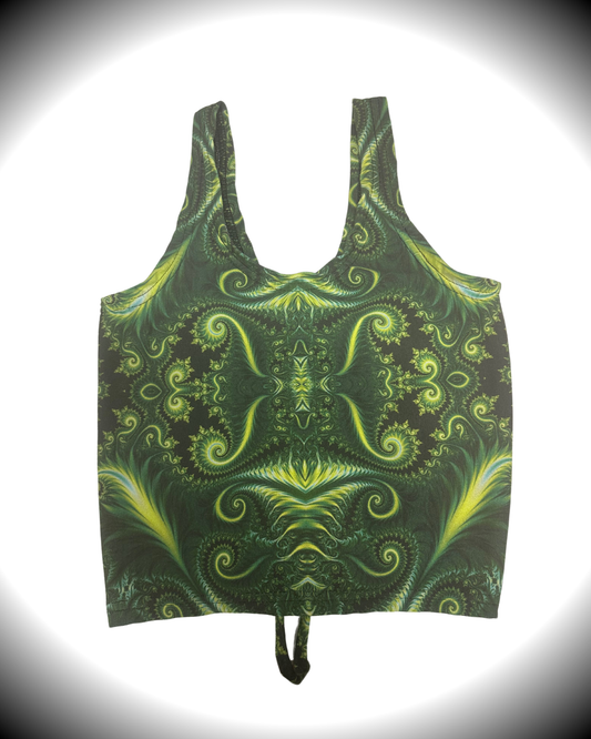Swampsta (SM) Cinch Tank Top - TeraFractal