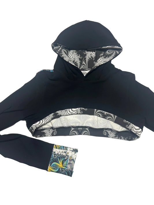 (L) Hooded Shrug