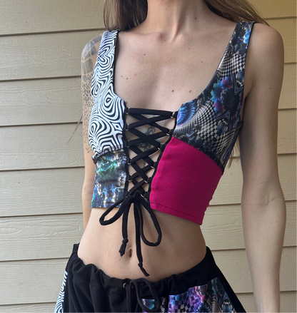 Disco 2 Way Tank (S/M) - TeraFractal
