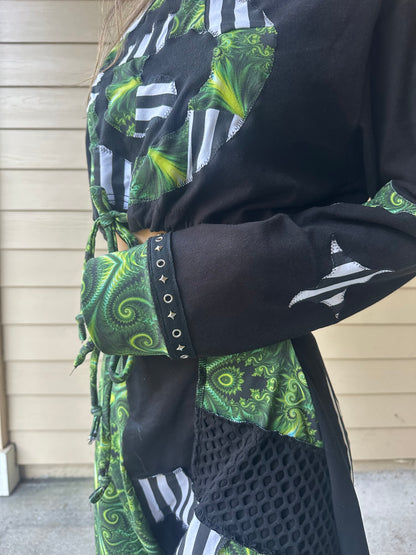 Cropped Clown Crew-Neck