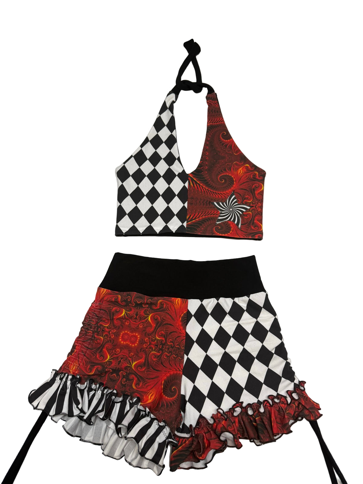 (M) Devised Ruffle Set