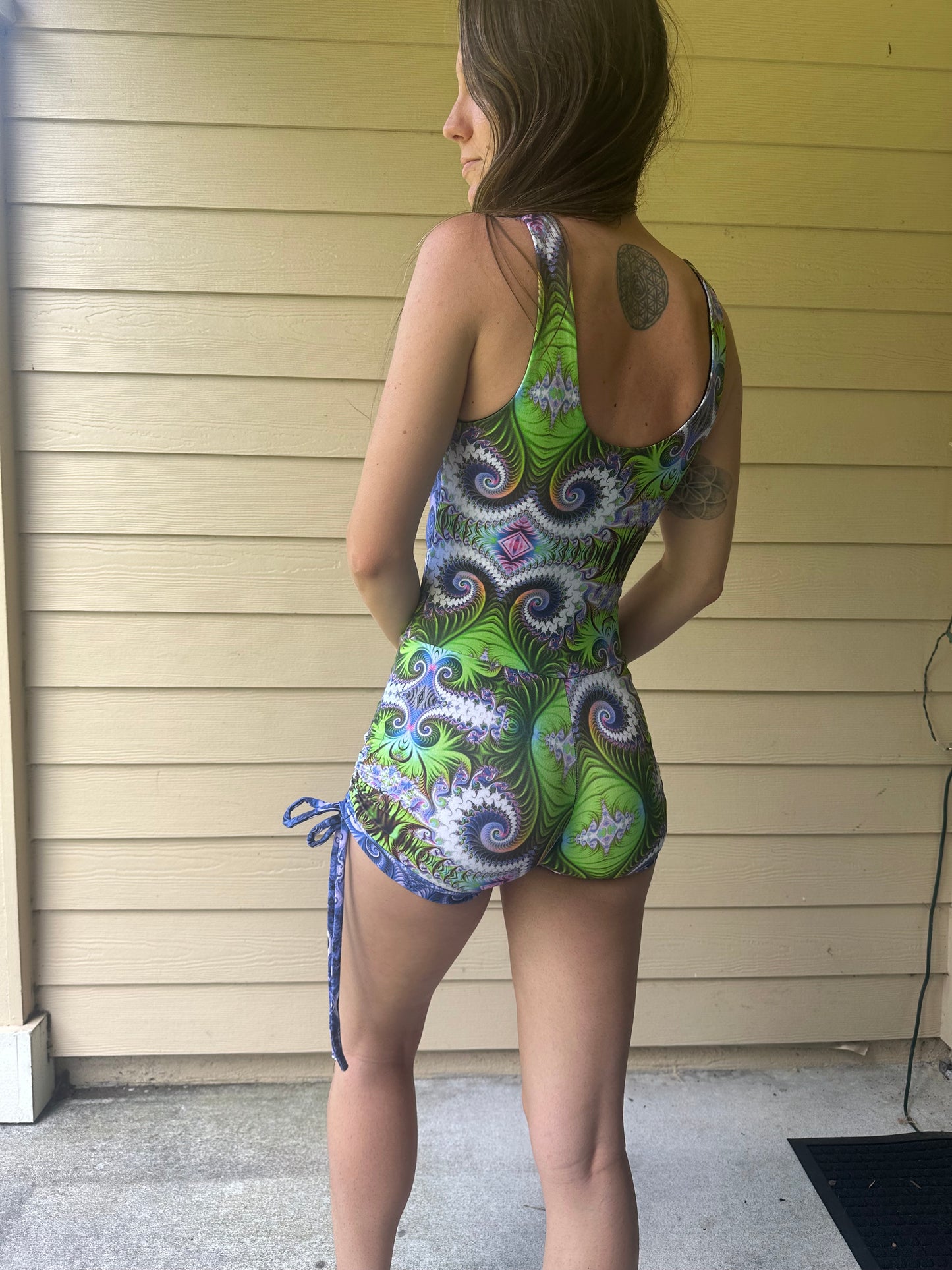 Purple (S) Oracle Romper