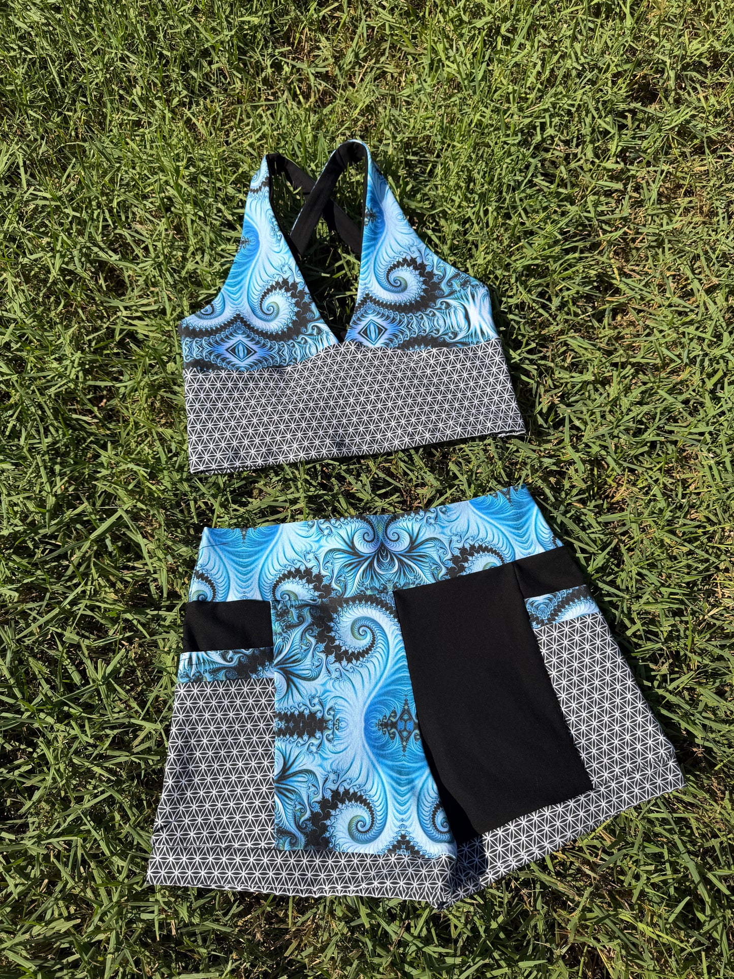 Icy (XL) Cross Back Set
