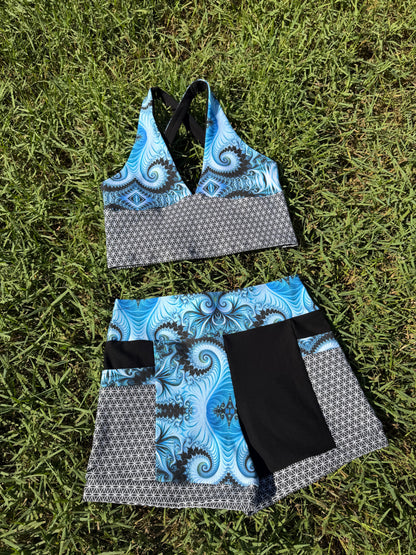 Icy (XL) Cross Back Set