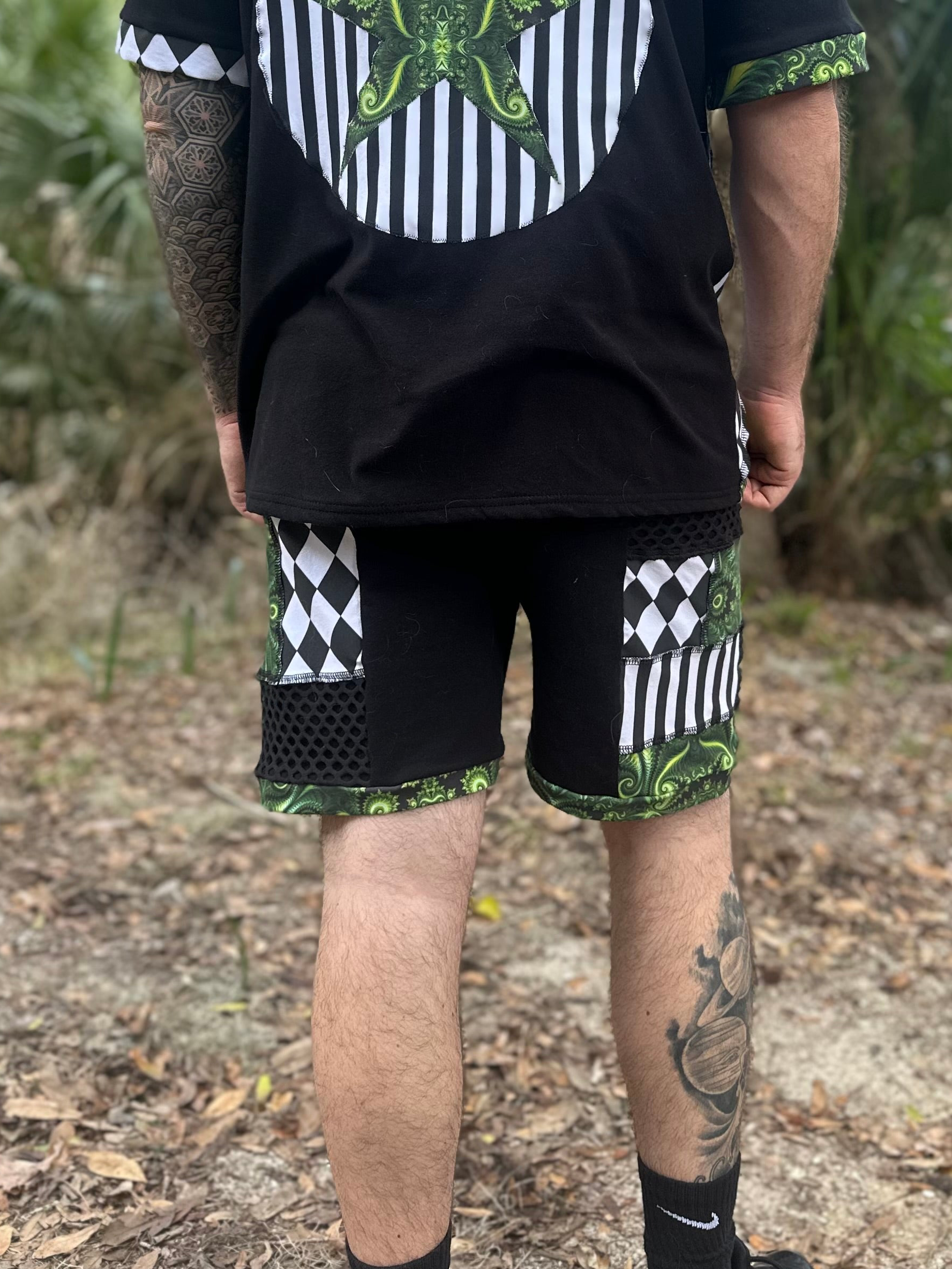 MTO Shorts with Zipper Pockets - TeraFractal