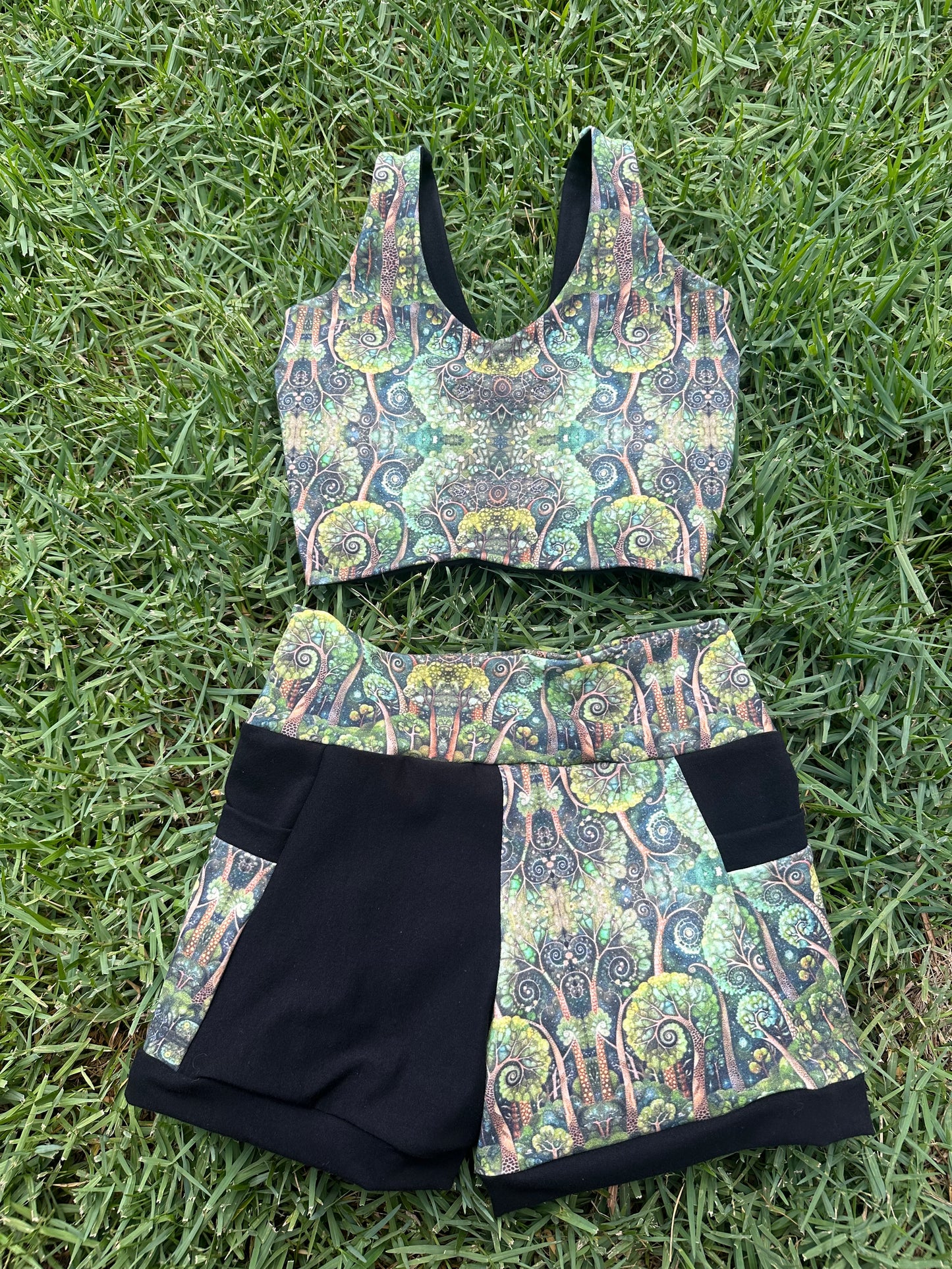 Of the Trees (M) Tank & Shorts Set