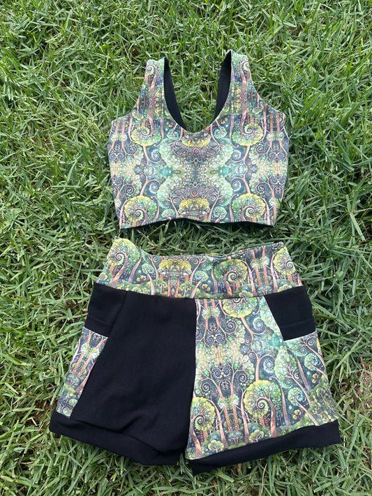 Of the Trees (M) Tank & Shorts Set