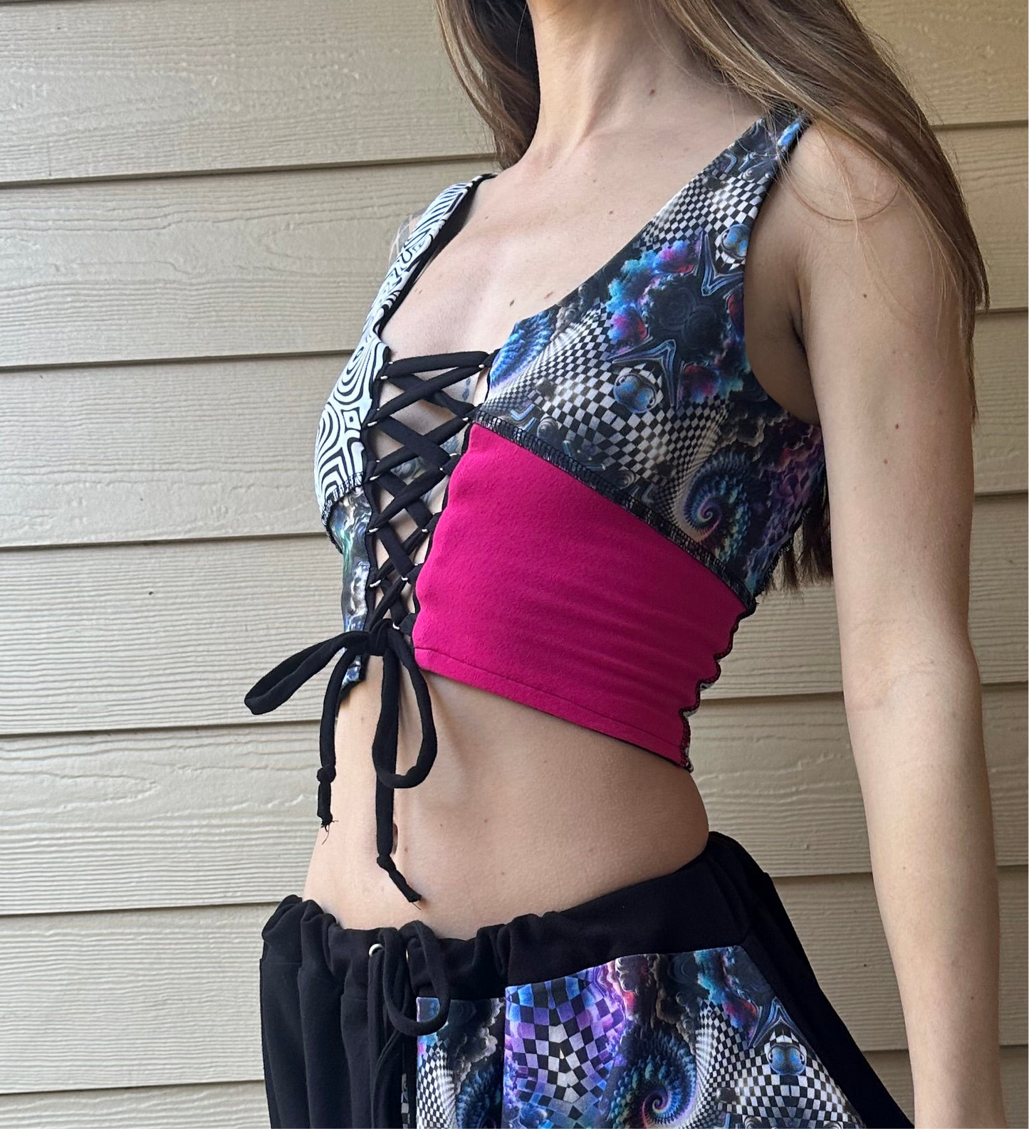 Disco 2 Way Tank (S/M) - TeraFractal