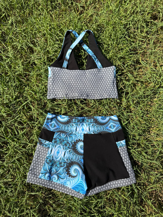 Icy (XL) Cross Back Set
