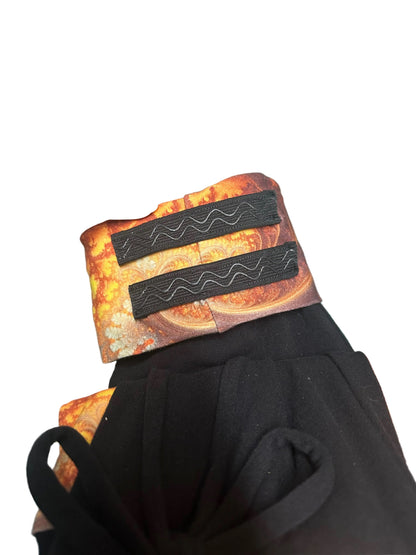 Lace up leg warmers - TeraFractal