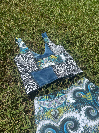 Static Surge (XS) Ruffle Set - TeraFractal
