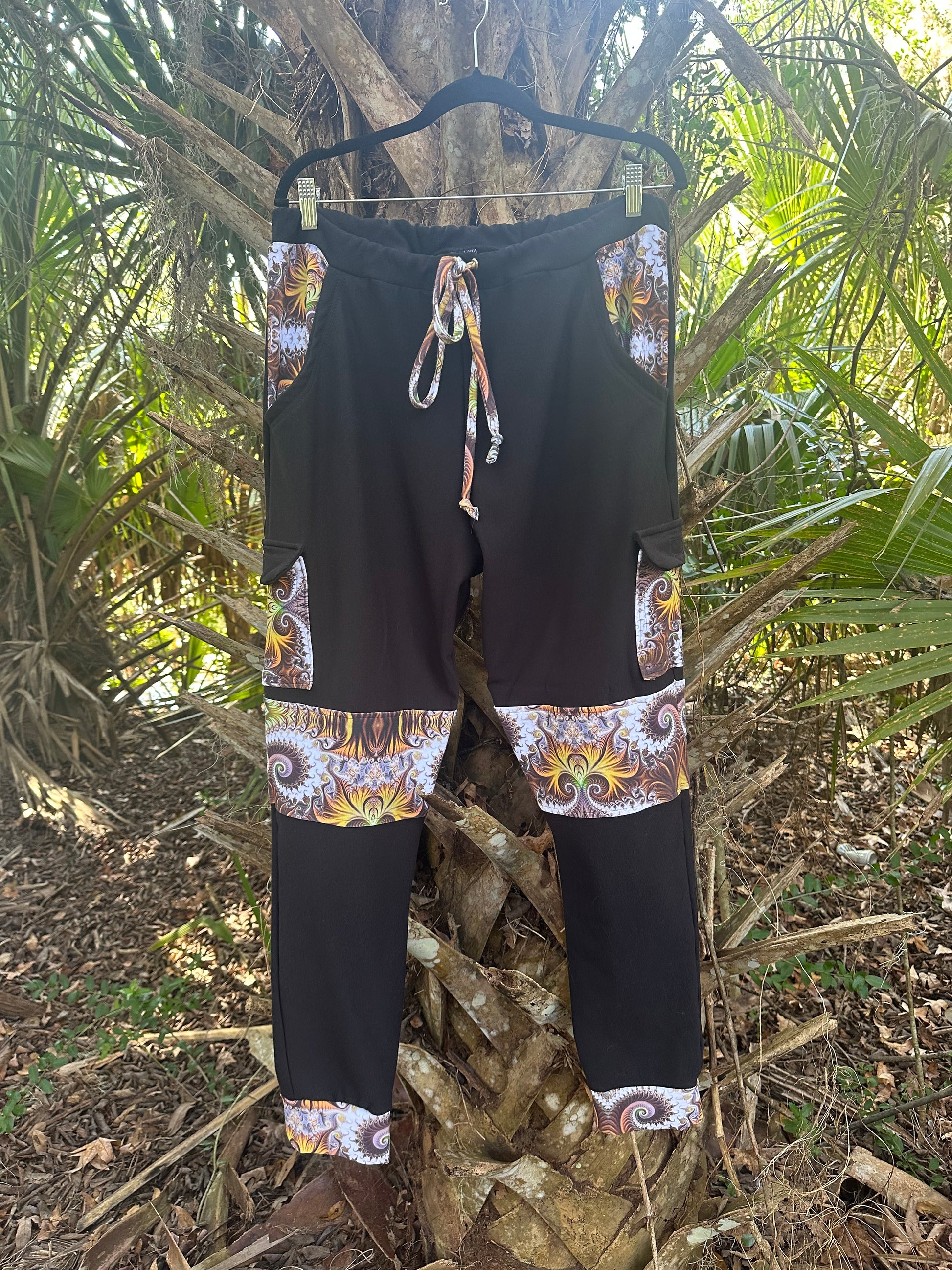 Unisex OTT Bamboo Fleece Joggers (fits up to 42in waist) - TeraFractal