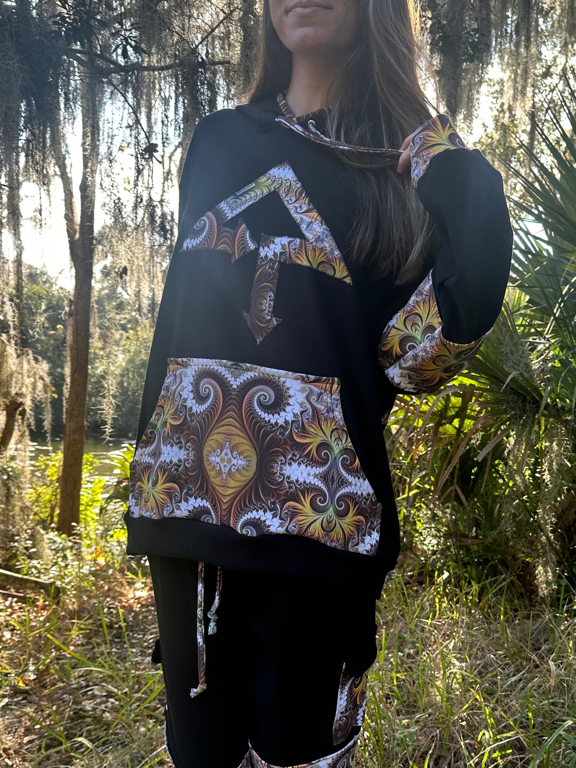 Unisex OTT (LG) Bamboo Fleece Hoodie - TeraFractal