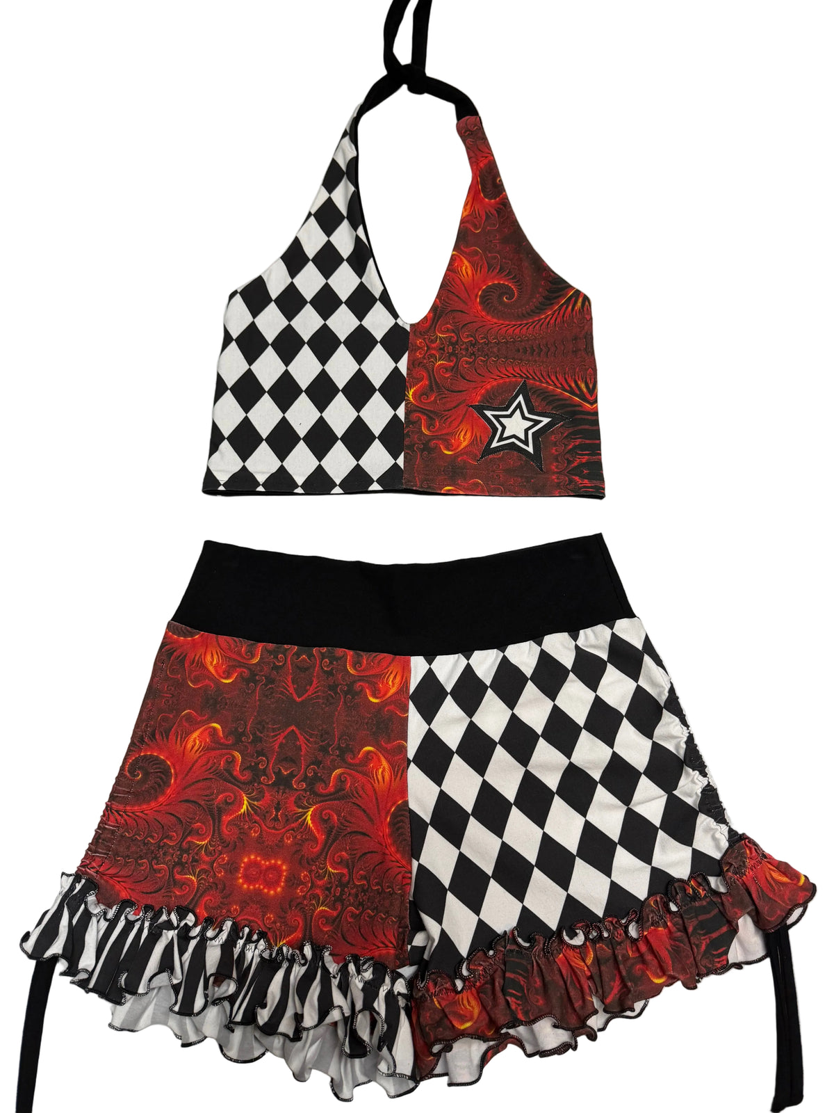 (XL) Devised Ruffle Set