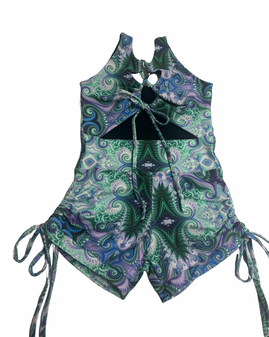 MTO Double Loop Romper - TeraFractal