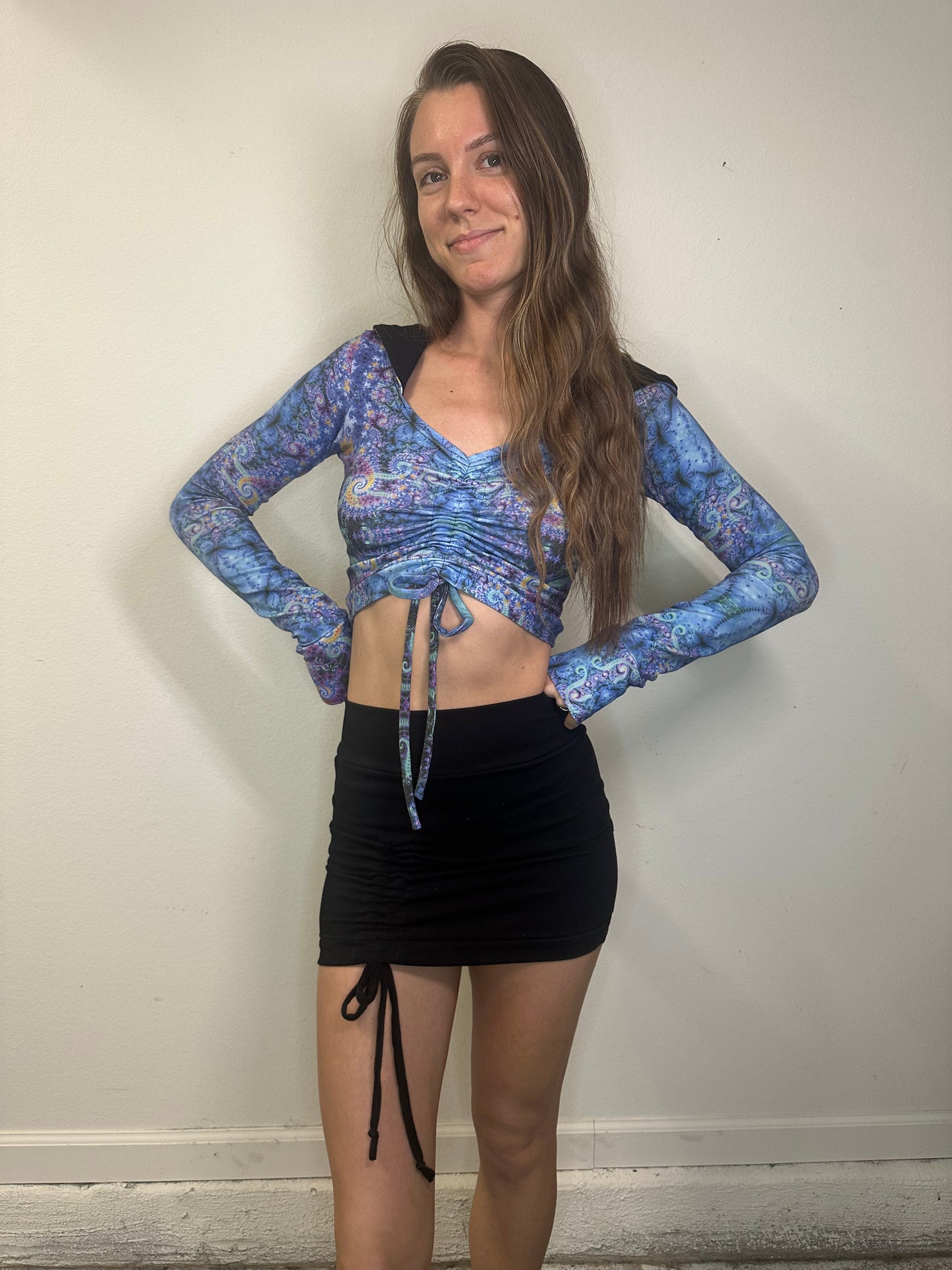 MTO Cinched Long Sleeve Top