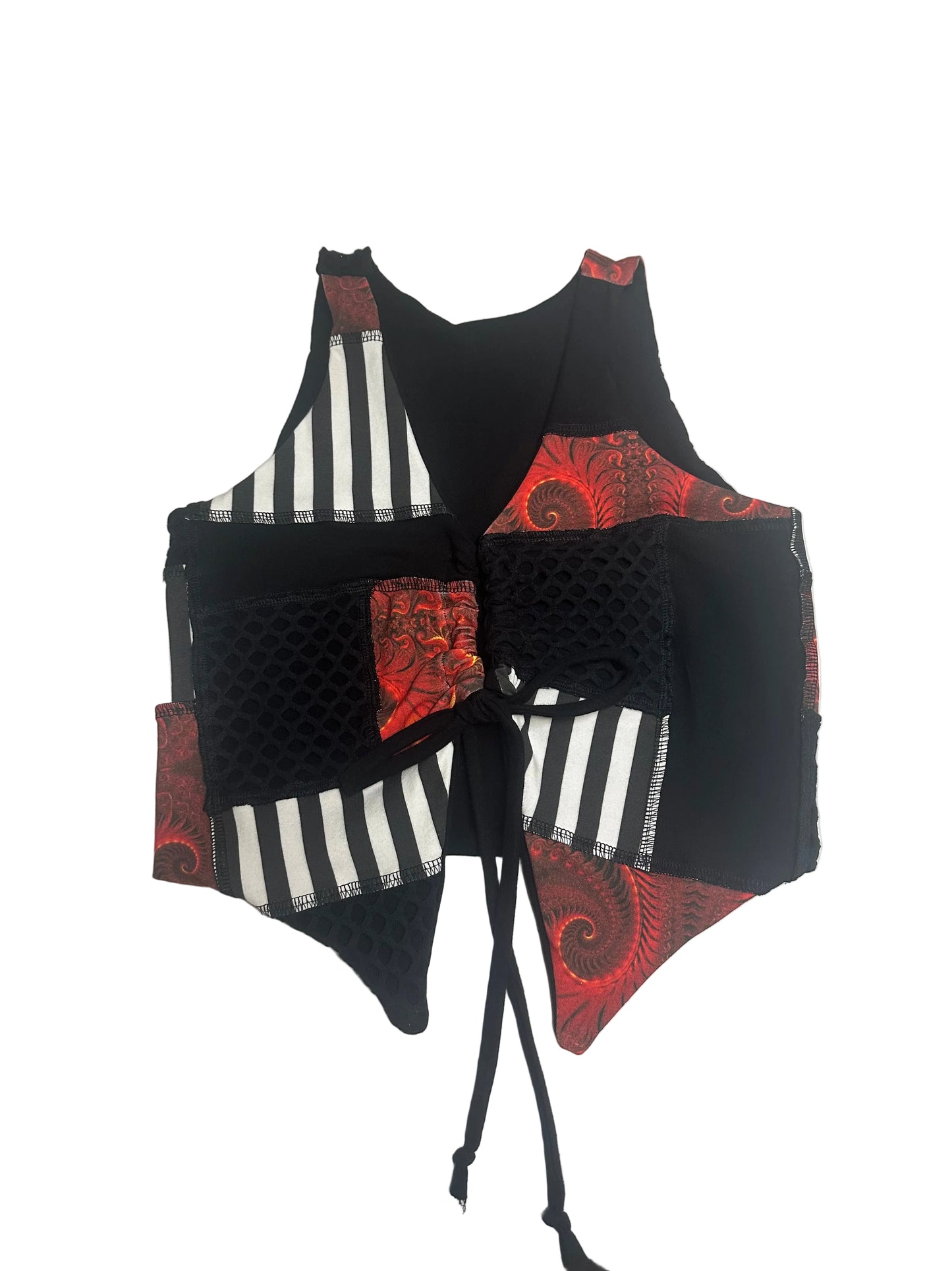 MTO Pixter Patchwork Pixie Vest/Tank Top - TeraFractal