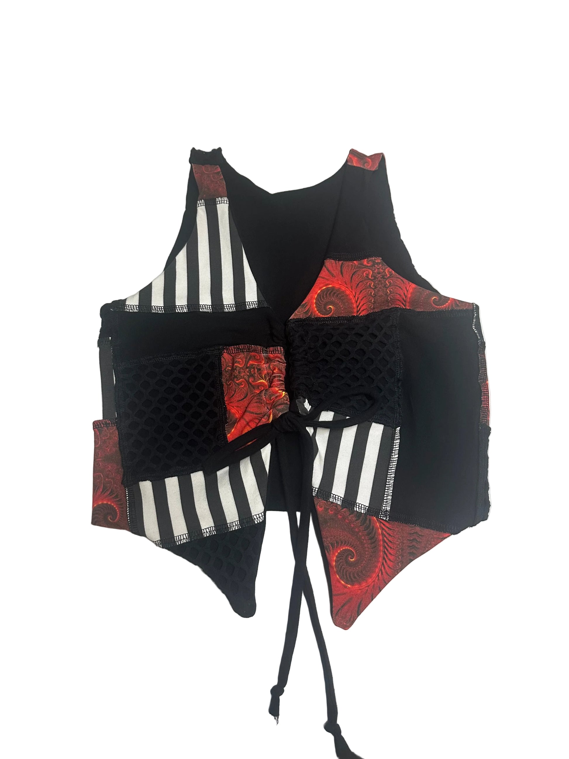 MTO Pixter Patchwork Pixie Vest/Tank Top - TeraFractal