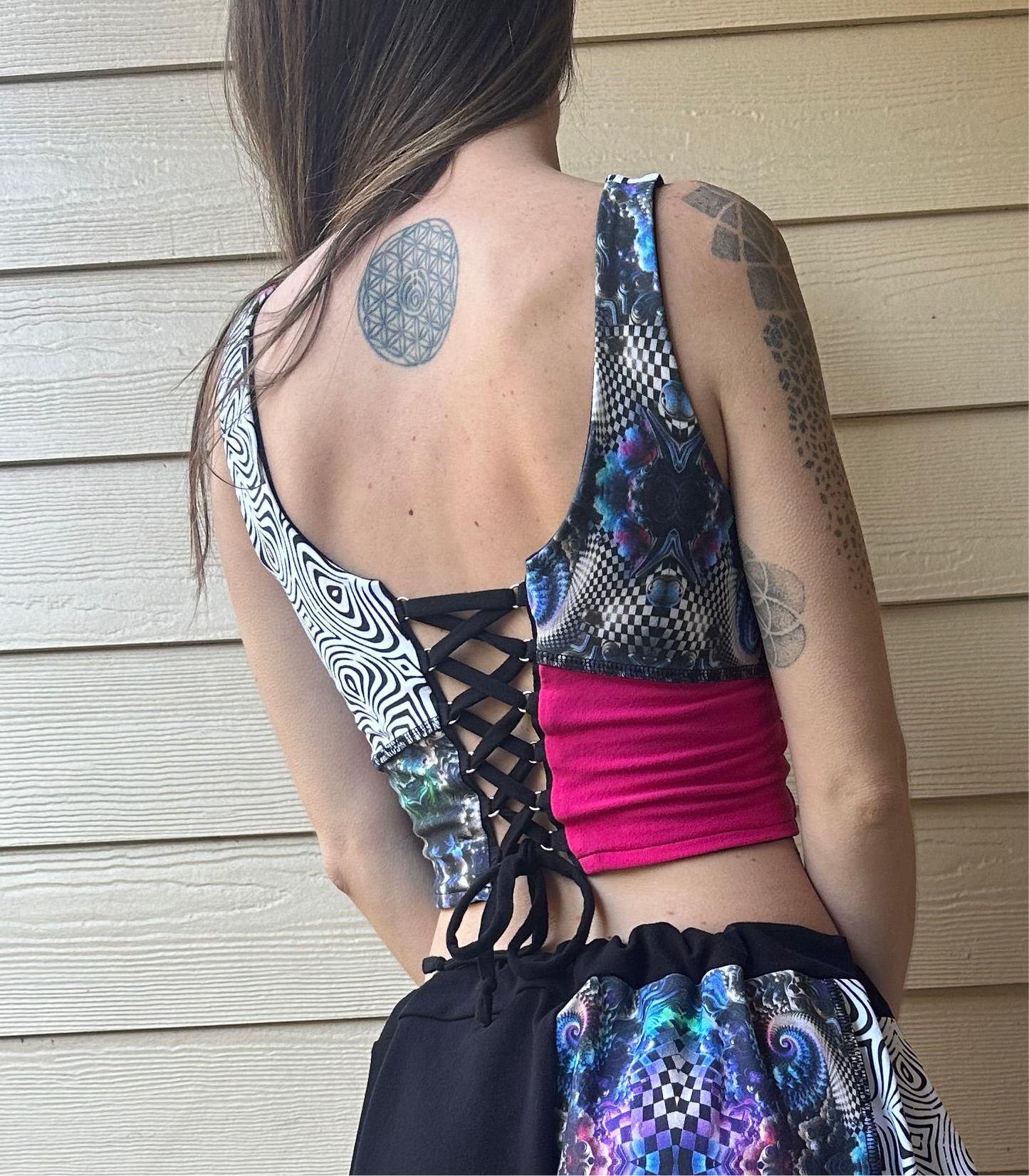 Disco 2 Way Tank (S/M) - TeraFractal