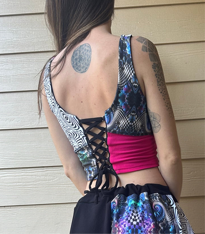 Disco 2 Way Tank (S/M) - TeraFractal