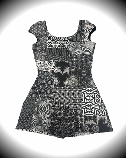 MTO Open Back Romper