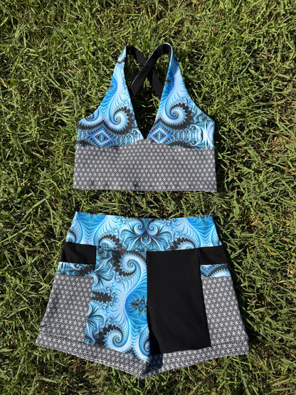 Icy (XL) Cross Back Set