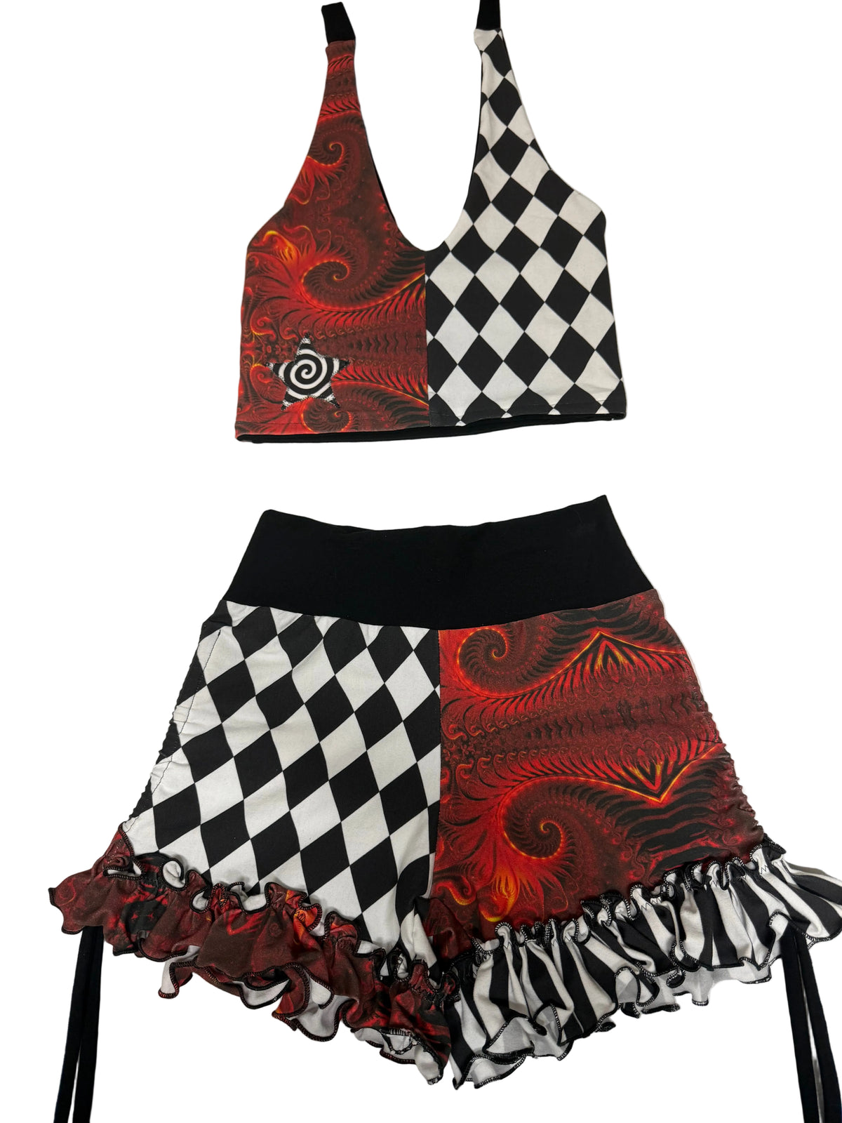 (S) Devised Ruffle Set