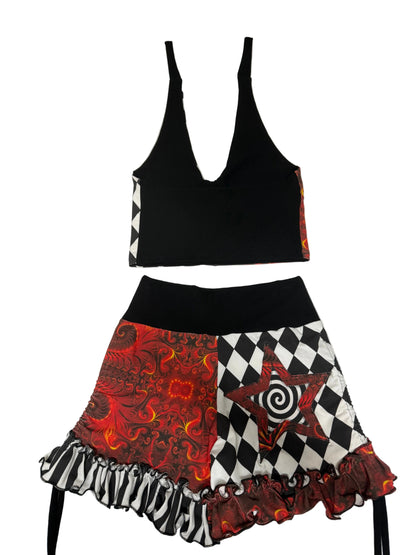(S) Devised Ruffle Set