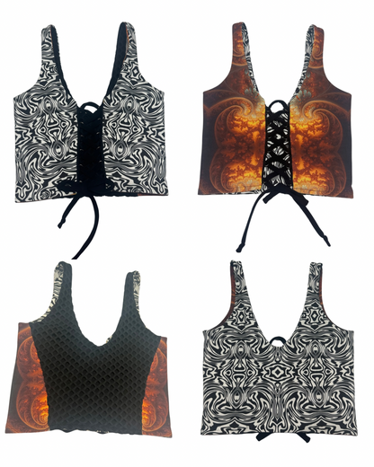 (S) 4 Way Tank Top - TeraFractal