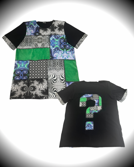 Mire Tipper Patchwork Tee (LG) - TeraFractal
