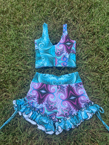 Bubblescence (S) Ruffle Set - TeraFractal