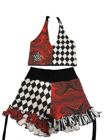 (L) Devised Ruffle Set