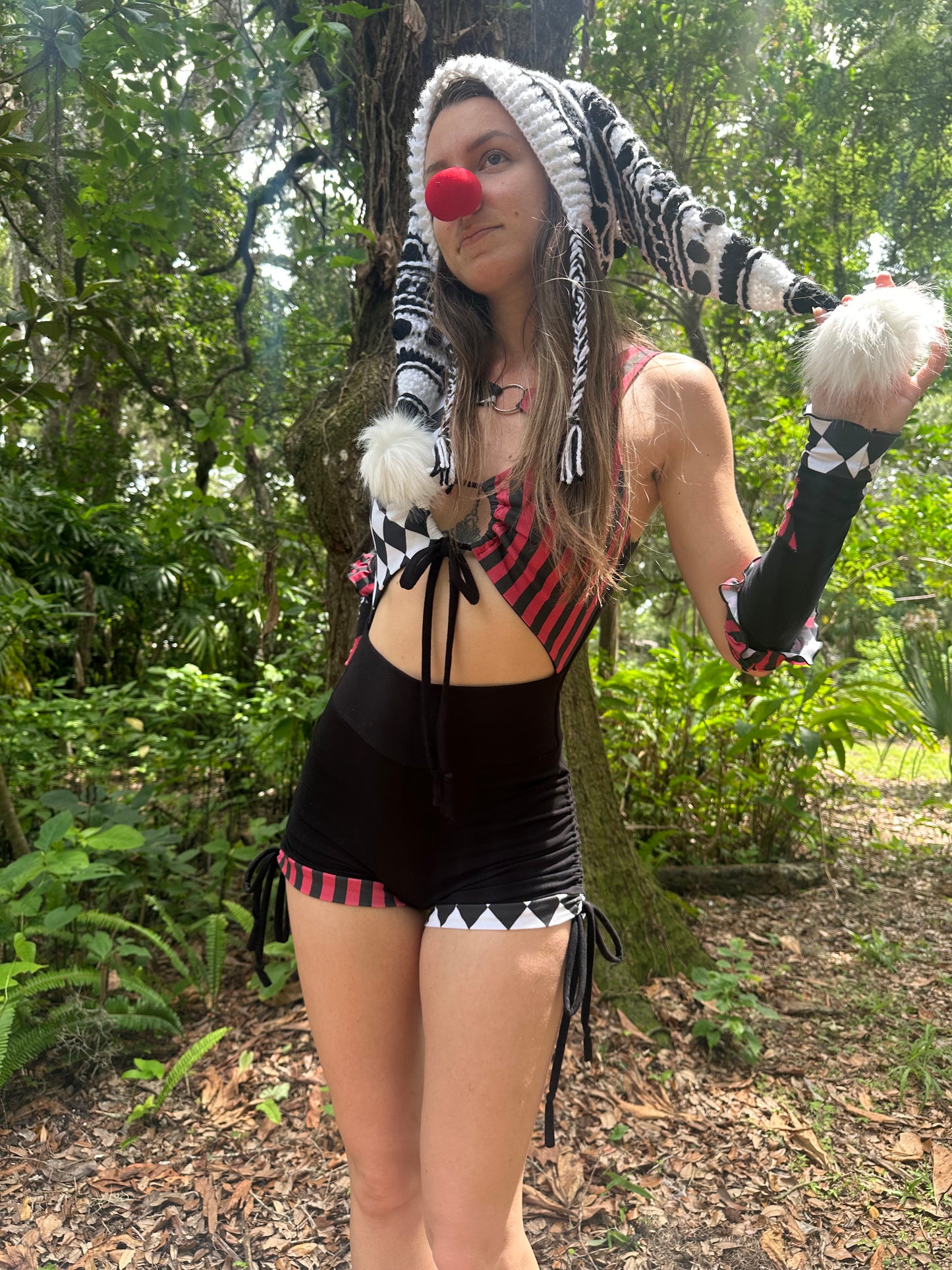 Down to Clown (M) Romper