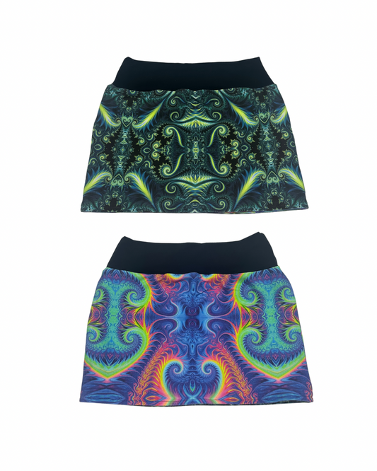 (M) Reversible Mini Skirt