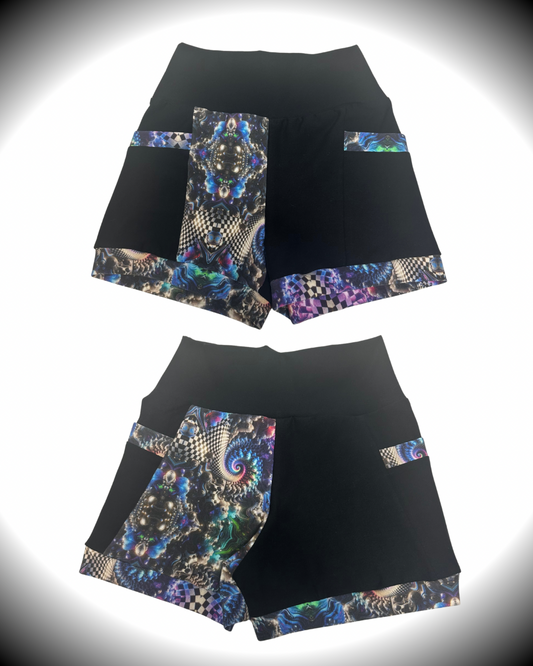 Disco (M) Pocket Shorts - TeraFractal