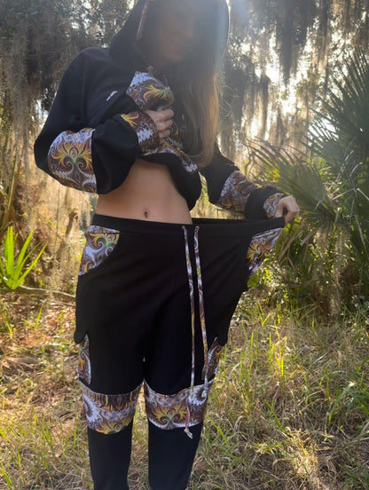 Unisex OTT Bamboo Fleece Joggers (fits up to 42in waist) - TeraFractal