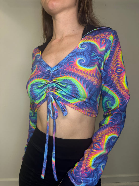 MTO Cinched Long Sleeve Top