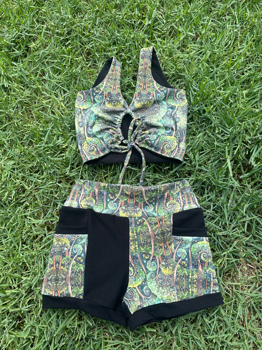 Of the Trees (M) Tank & Shorts Set