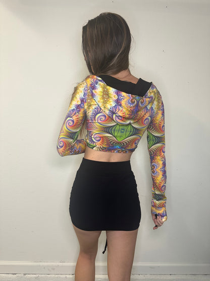 Sherbet (MD) Cinched Long Sleeve Top