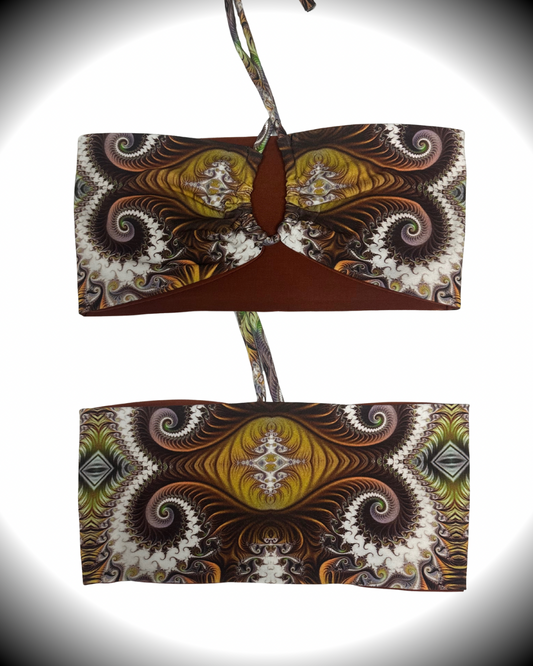 Ember (S) Tie Tube Top - TeraFractal