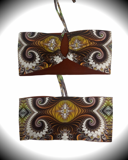 Ember (S) Tie Tube Top - TeraFractal