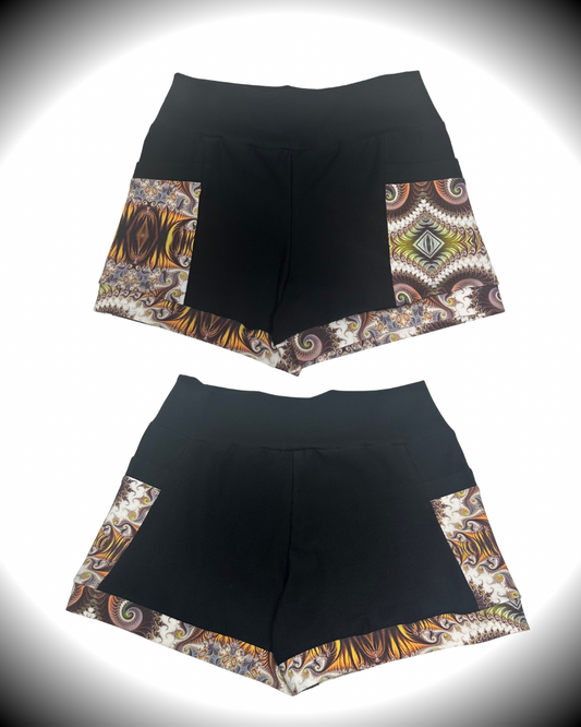 Ember (L) Pocket Shorts - TeraFractal