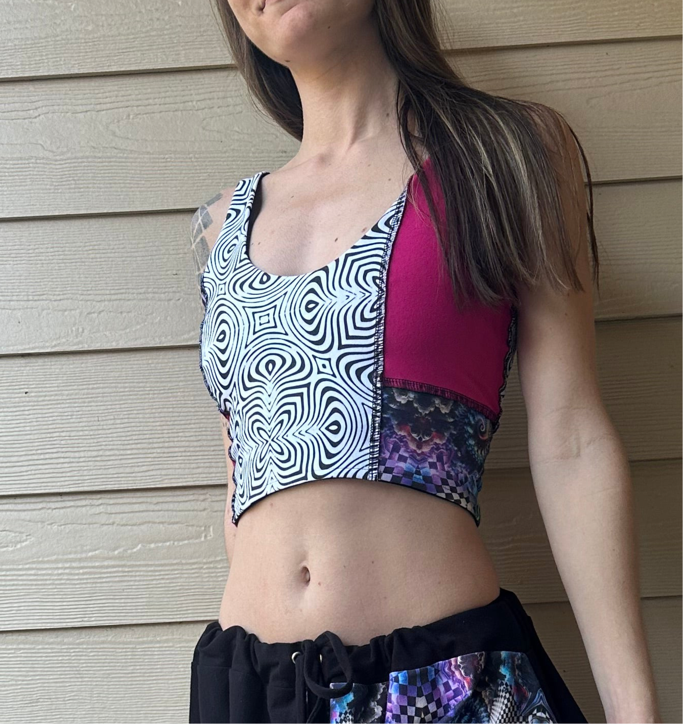 Disco 2 Way Tank (S/M) - TeraFractal